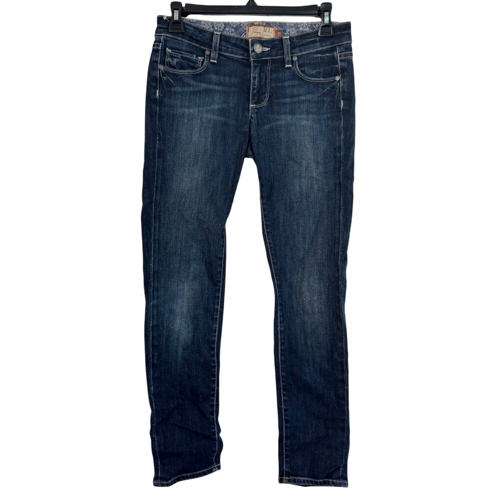 Paige Premium Denim Skyline Drive Womens Jeans Size 25 Blue Dark Wash - Picture 1 of 5